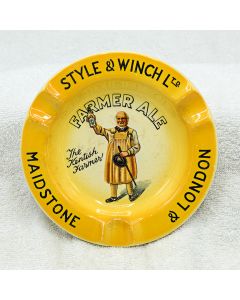 Style & Winch Ltd (Owned by Barclay, Perkins & Co. Ltd) Ceramic Ashtray