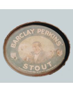 Barclay, Perkins & Co. Ltd Oval Black Backed Steel