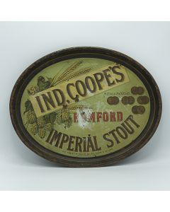 Ind Coope & Co. Ltd Oval Black Backed Steel