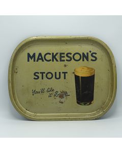 Whitbread & Co. Ltd (Mackeson Brewery) Rectangular Black Backed Steel