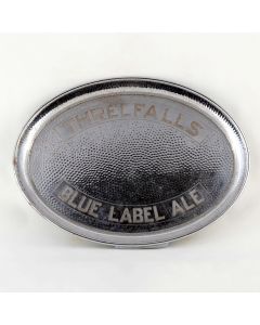Threlfall's Brewery Co. Ltd Oval Chrome