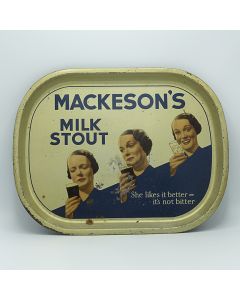 Whitbread & Co. Ltd (Mackeson Brewery) Rectangular Black Backed Steel