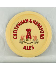 Cheltenham & Hereford Breweries Ltd Round Tin