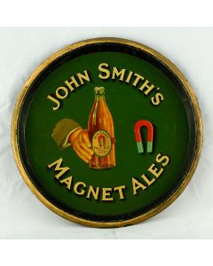 John Smith's Tadcaster Brewery Co. Ltd Round Black Backed Steel