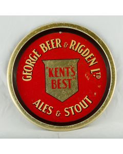 George Beer & Rigden Ltd (Owned by Fremlins Ltd) Round Tin