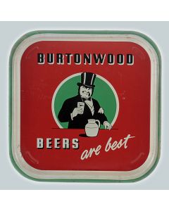 Burtonwood Brewery Co. (Forshaws) Ltd Square Tin