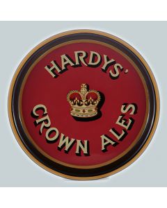 Hardy's Crown Brewery Ltd Round Black Backed Steel