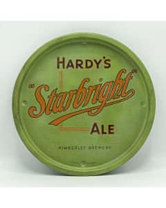 Hardy's Kimberley Brewery. Hansons Ltd. Round Black Backed Steel