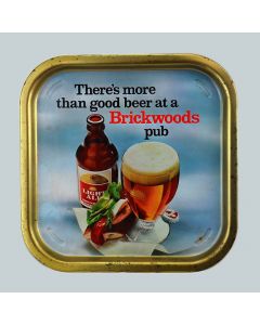 Brickwoods Ltd (Owned by Whitbread Wessex Ltd) Square Tin