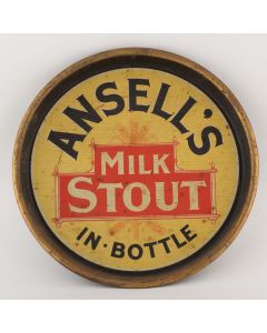 Ansells Brewery Ltd Round Black Backed Steel