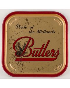 William Butler & Co. Ltd (Part of Bass, Mitchells & Butlers Ltd) Square Tin