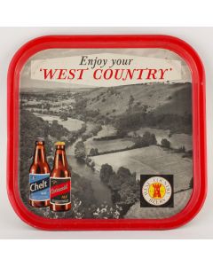West Country Breweries Ltd Square Tin