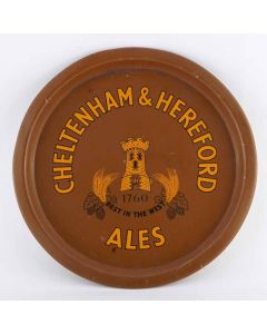 Cheltenham & Hereford Breweries Ltd Round Tin