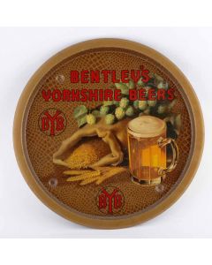 Bentley's Yorkshire Breweries Ltd Round Black Backed Steel