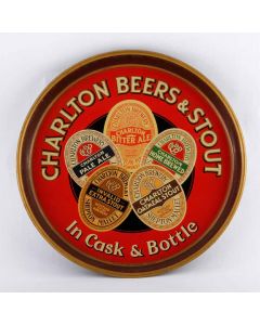 Charlton Brewery Co. Ltd Round Black Backed Steel