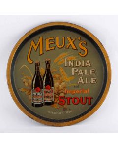 Meux's Brewery Co. Ltd Round Black Backed Steel