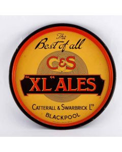 Catterall & Swarbrick's Brewery Ltd Round Black Backed Steel