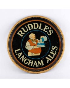 Ruddle's Langham Brewery Round Black Backed Steel