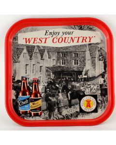 West Country Breweries Ltd (Qwned by Whitbread & Co. Ltd) Square Tin