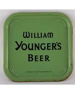 William Younger & Co. Ltd (Part of Scottish Brewers Ltd) Square Tin