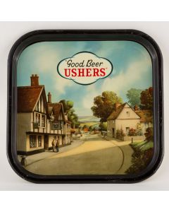 Usher's Wiltshire Brewery Ltd Square Tin