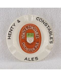 Henty & Constable (Brewers) Ltd Ceramic Ashtray