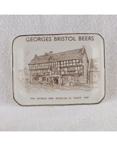 Bristol Brewery Georges & Co. Ltd Ceramic Ashtray