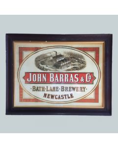 John Barras & Co. Paper Showcard