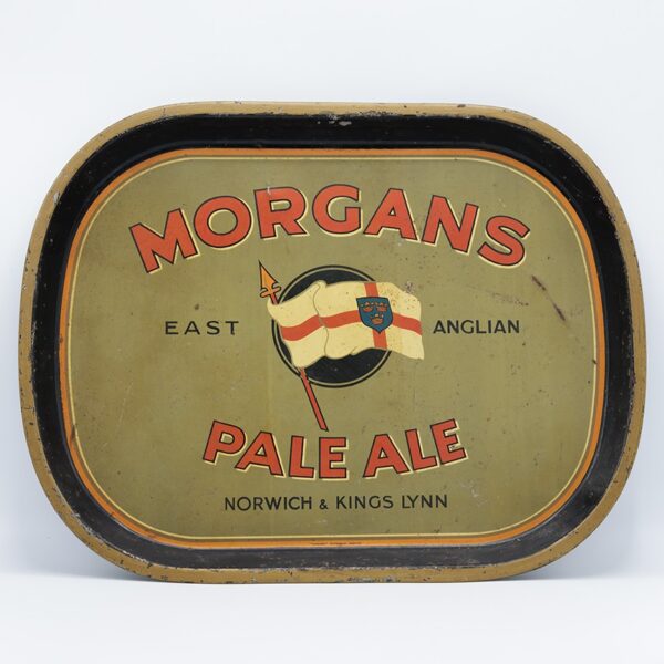 Morgan's Brewery Co. Ltd Rectangular Black Backed Steel
