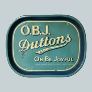 Dutton's Blackburn Brewery Ltd Rectangular Black Backed Steel