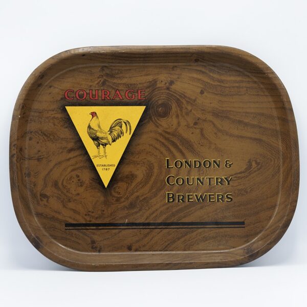 Courage & Co. Ltd Rectangular Black Backed Steel