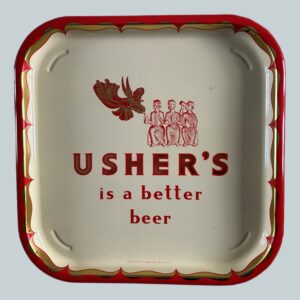 Thomas Usher & Son Ltd Square Tin