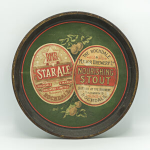 Rochdale & Manor Brewery Ltd Round Black Backed Steel
