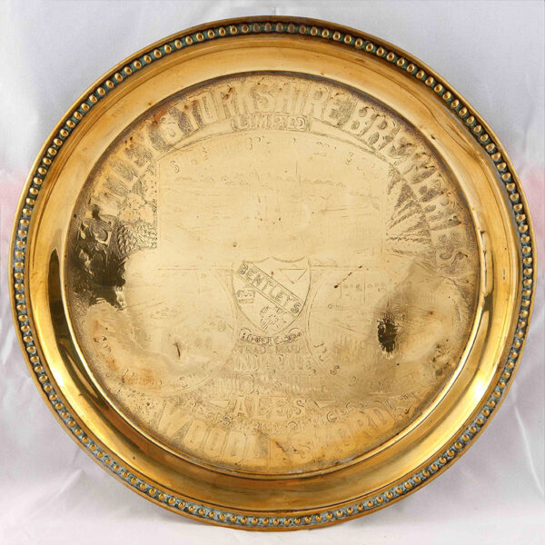 Bentley's Yorkshire Breweries Ltd Round Brass