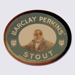 Barclay, Perkins & Co. Ltd Oval Black Backed Steel
