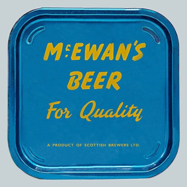 William McEwan & Co. Ltd (Part of Scottish Brewers Ltd) Square Tin