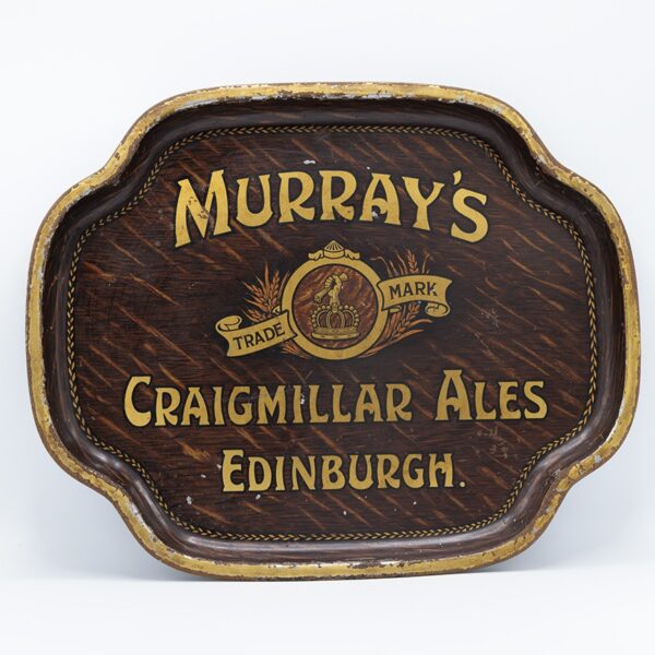 William Murray & Co. Ltd Curved Rectangular Black Backed Steel