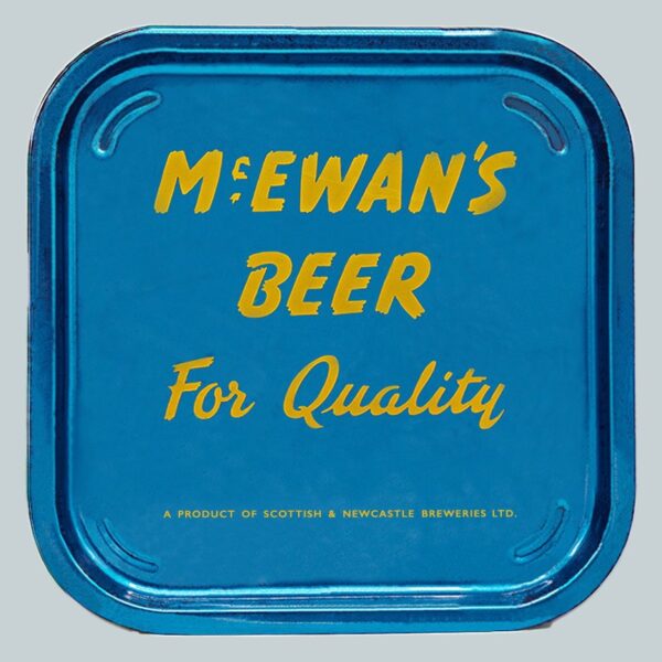 William McEwan & Co. Ltd (Part of Scottish & Newcastle Breweries Ltd) Square Tin