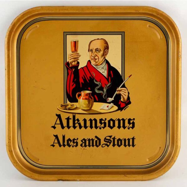 Atkinson's Brewery Ltd Square Tin