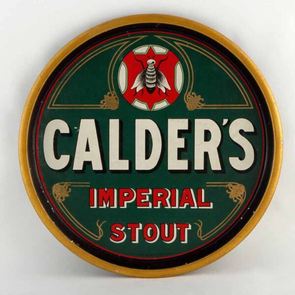 James Calder & Co. (Brewers) Ltd Round Black Backed Steel