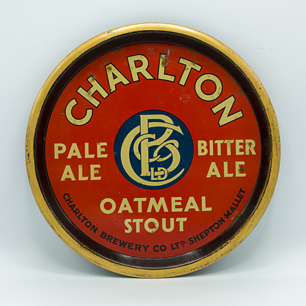 Charlton Brewery Co. Ltd Round Black Backed Steel