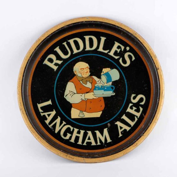 Ruddle's Langham Brewery Round Black Backed Steel