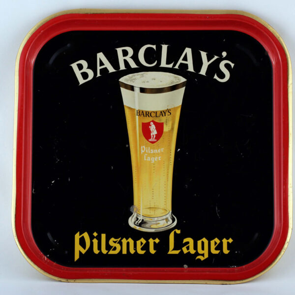 Courage & Barclay Ltd Square Tin