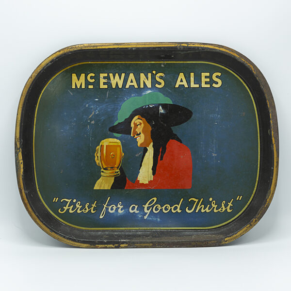 William McEwan & Co. Ltd Rectangular Black Backed Steel