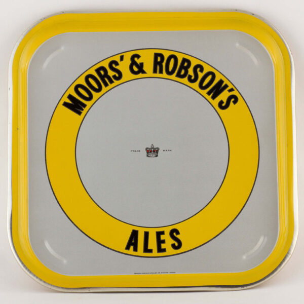 Moors' & Robson's Breweries Ltd Square Tin