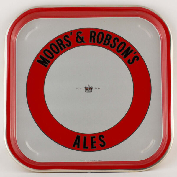 Moors' & Robson's Breweries Ltd Square Tin