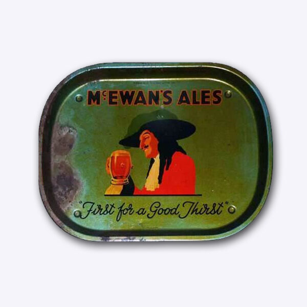 William McEwan & Co. Ltd (Part of Scottish Brewers Ltd) Rectangular Black Backed Steel