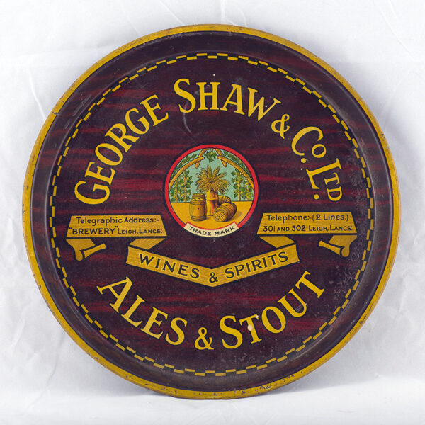 George Shaw & Co. Ltd Round Black Backed Steel