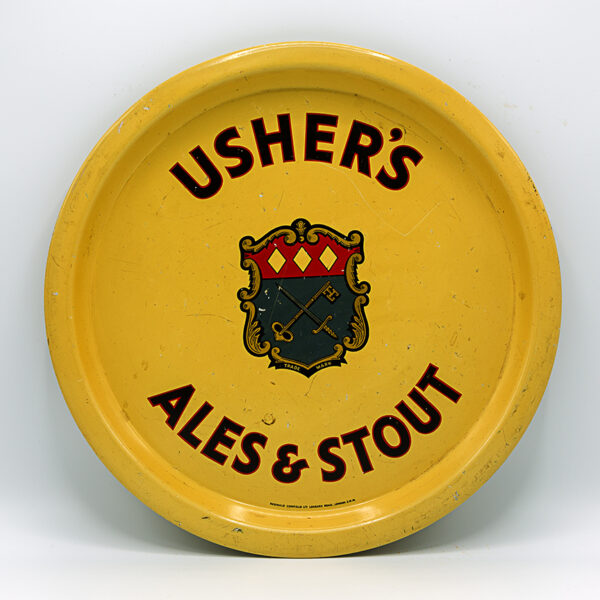 Usher's Wiltshire Brewery Ltd Round Tin