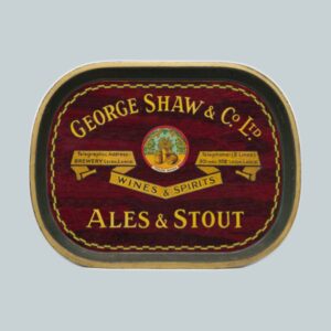George Shaw & Co. Ltd Rectangular Black Backed Steel
